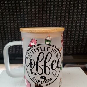 Fueled By Coffee And Sarcasm Mug